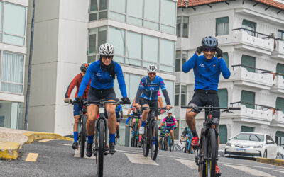 Encuentro de ciclistas en la costa Marplatense: deslumbrados con las últimas tendencias en gafas